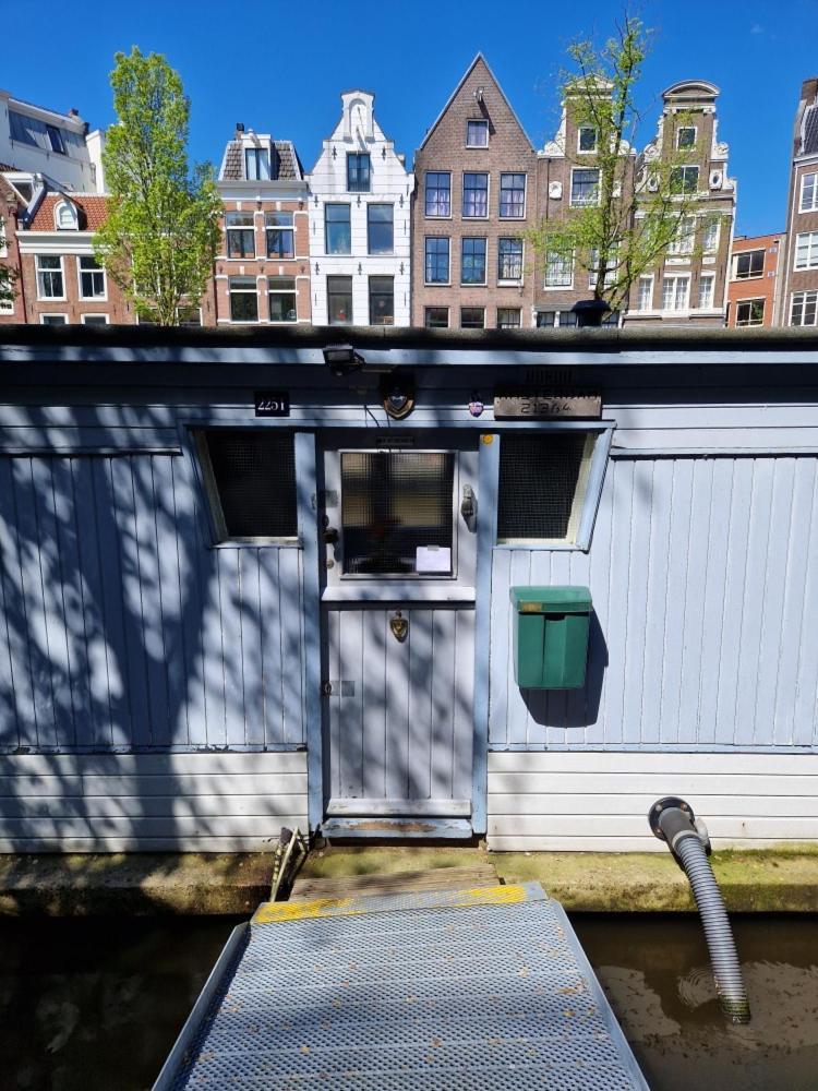 Pantheos Top Houseboat Amsterdam Esterno foto